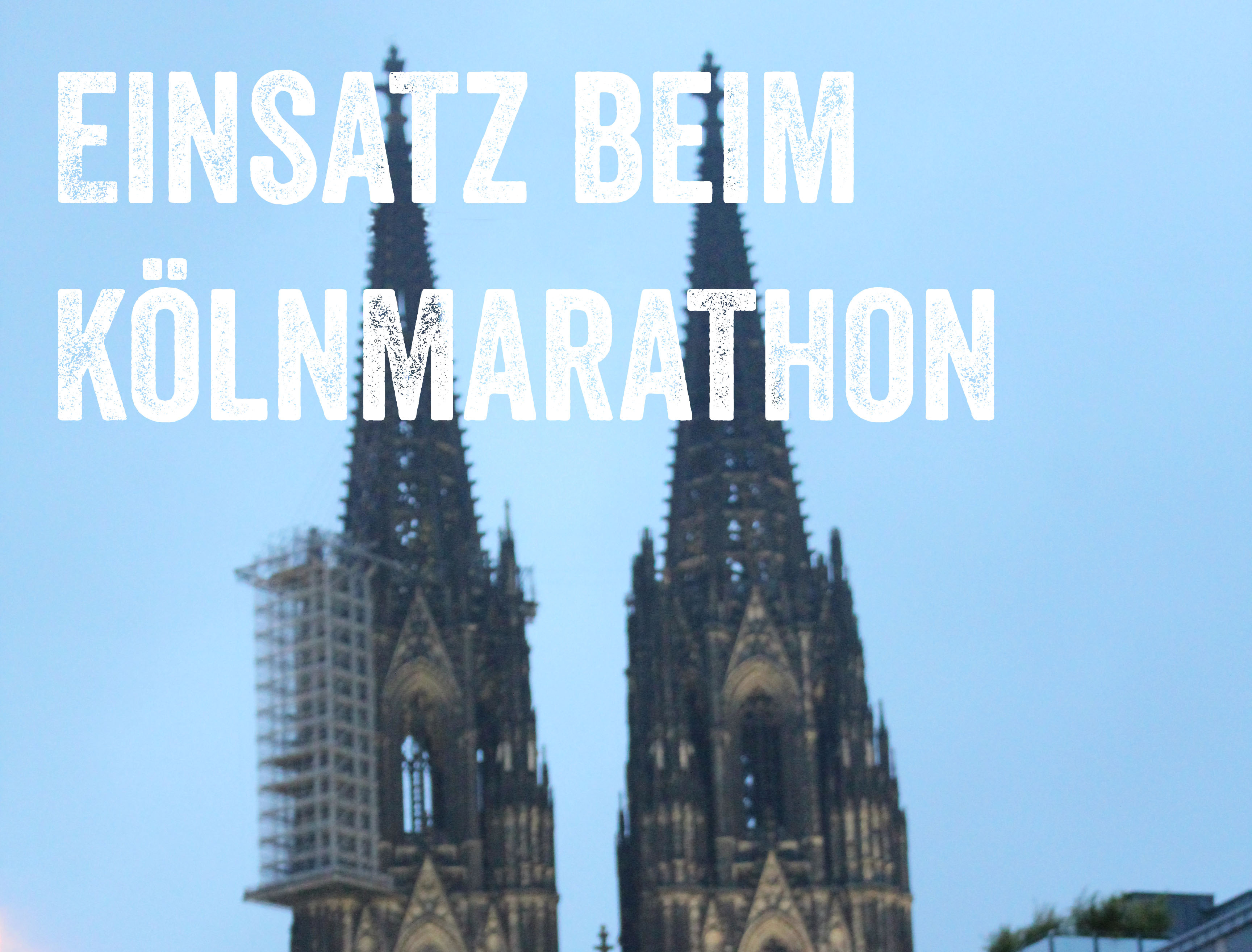 Samariter sichern Kölnmarathon